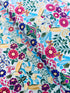 Midnight Nectar - Hummingbirds Sky Metallic Yardage