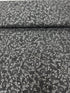 Holiday Flourish-Snow flower - Swirls Graphite Metallic Yardage