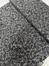 Holiday Flourish-Snow flower - Swirls Graphite Metallic Yardage