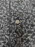 Holiday Flourish-Snow flower - Swirls Graphite Metallic Yardage