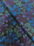 Midnight Garden - Packed Floral Blue Yardage