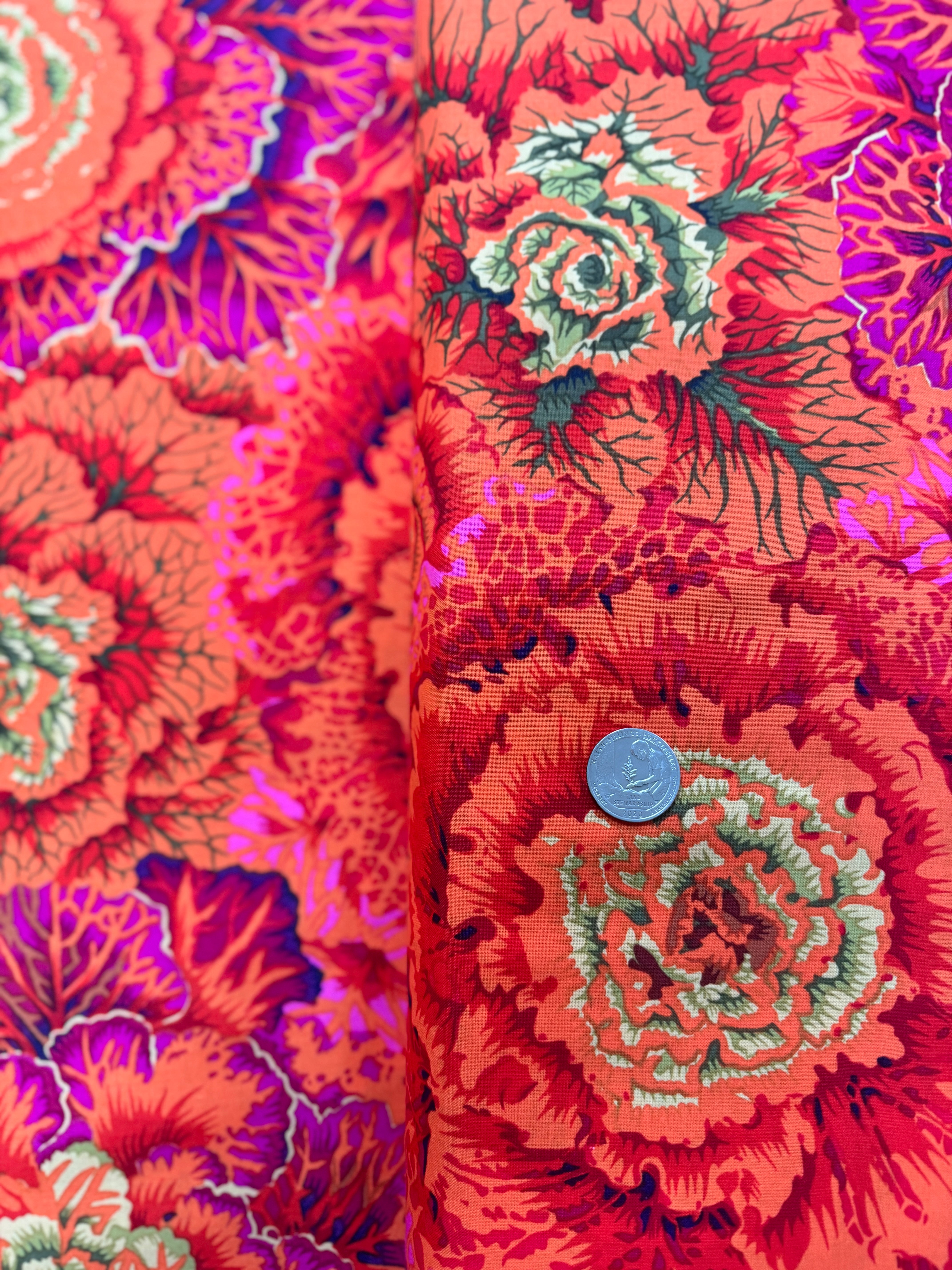 Kaffe Fassett Collective - Classics - Brassica Rust Yardage