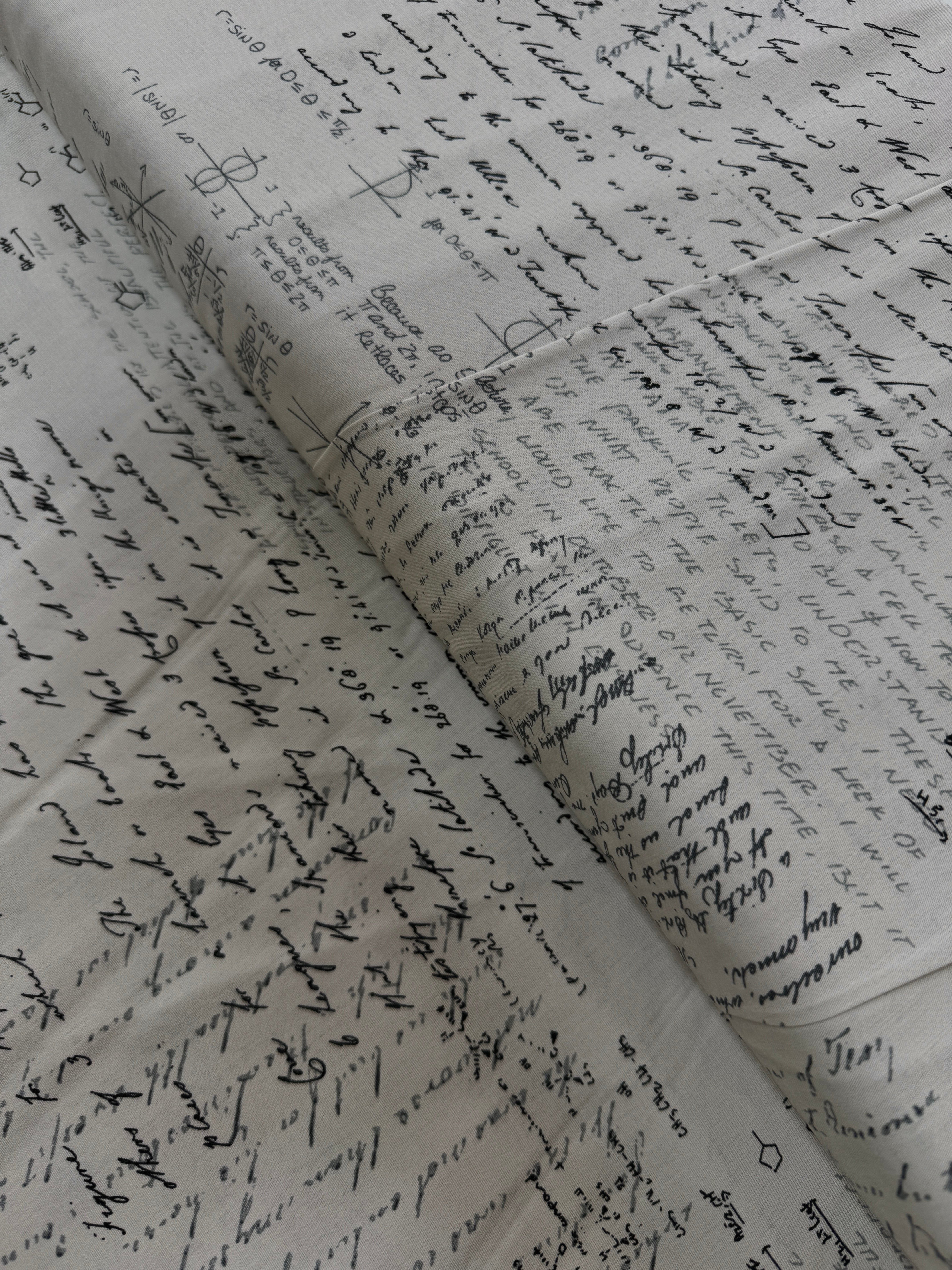 Modern Background Fog Quilt Back - Remnant