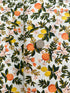 Primavera - Citrus Floral Cream - Half Yard