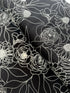 Botany Mochi Linen Ink - Florals Yardage