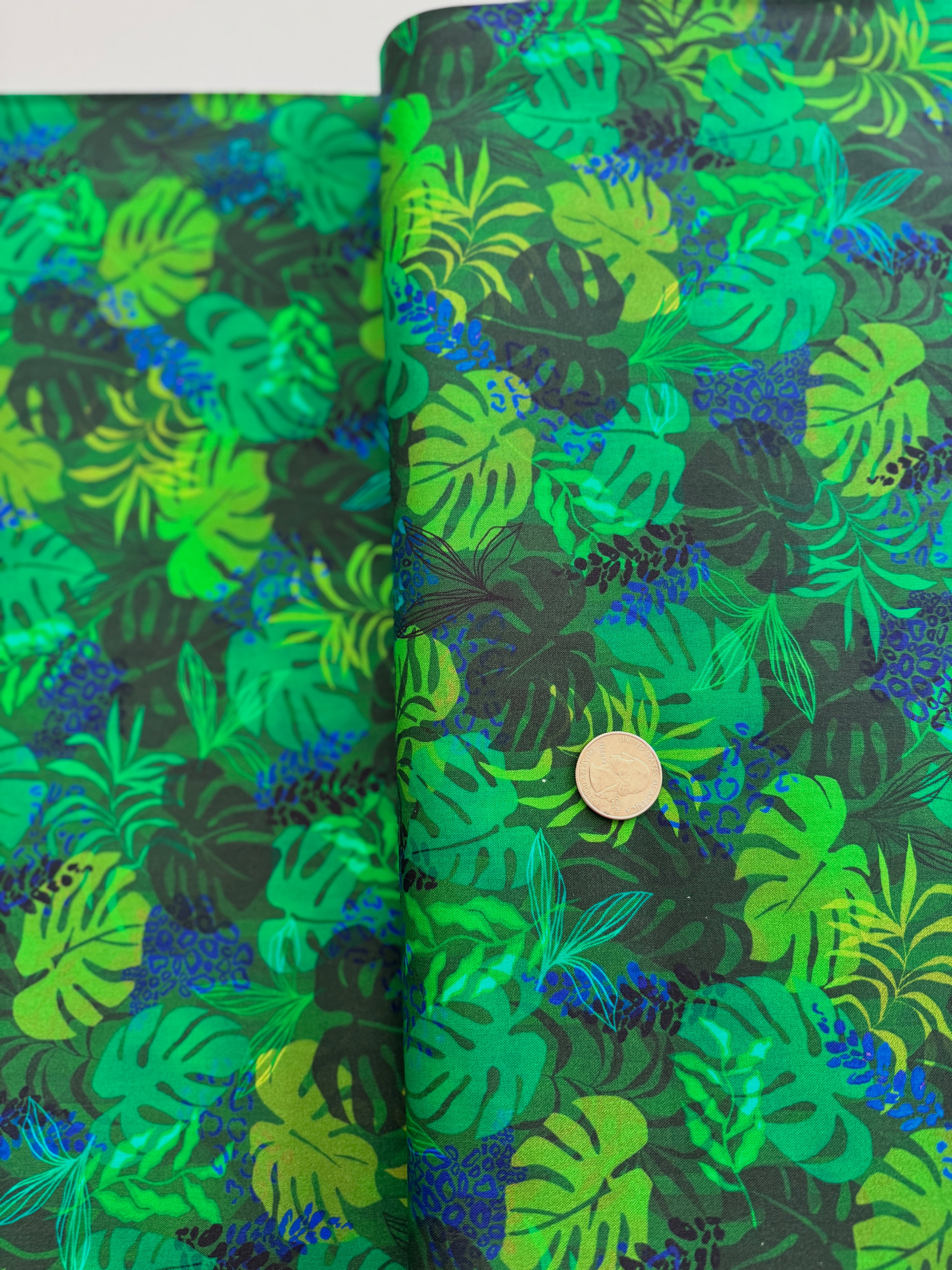 Midnight In The Junge - Tropical Foliage Jungle - Remnant