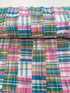 Yarn Dyed Nantucket Patchwork Sorbet - Madras Plaid Patchwork Yardage