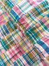Yarn Dyed Nantucket Patchwork Sorbet - Madras Plaid Patchwork Yardage