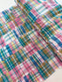 Yarn Dyed Nantucket Patchwork Sorbet - Madras Plaid Patchwork Yardage