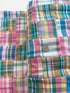 Yarn Dyed Nantucket Patchwork Sorbet - Madras Plaid Patchwork Yardage