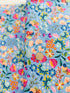 Creative Landscapes Flowers on Blue Yardage