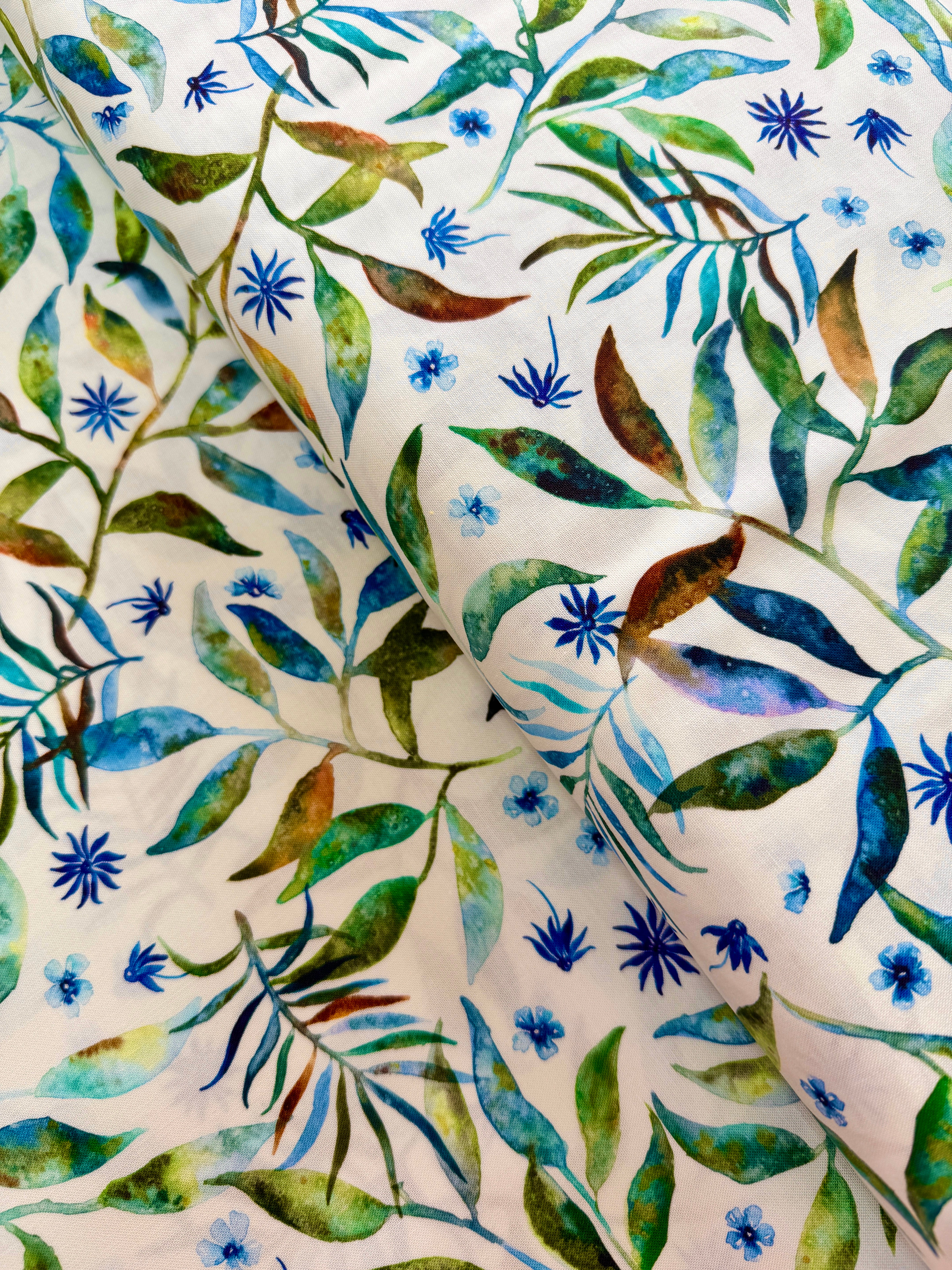 Wanderlust - Frondest Friends Cloud Yardage