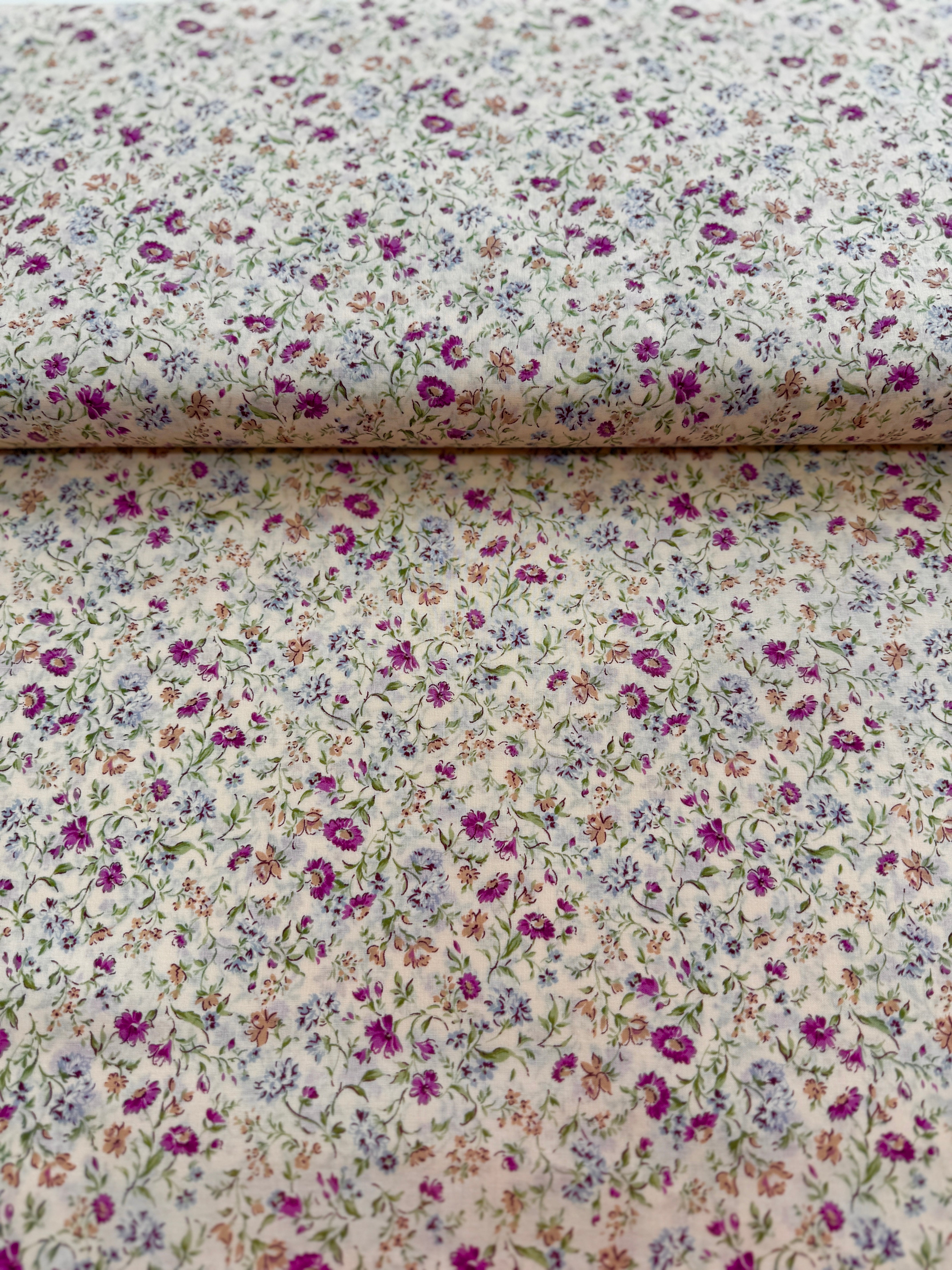 Sevenberry Petite Garden Lawn - Lavender Yardage