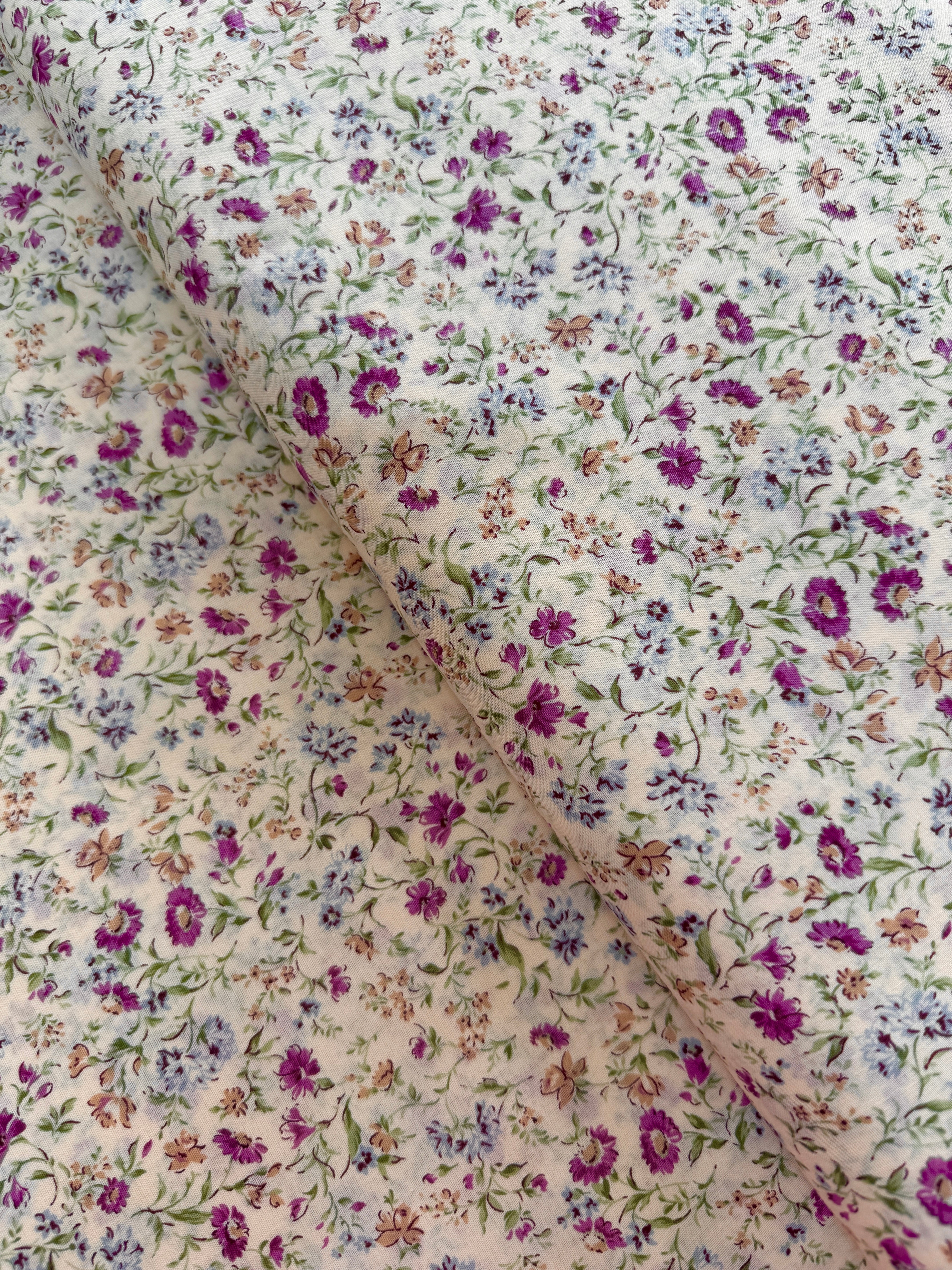 Sevenberry Petite Garden Lawn - Lavender Yardage