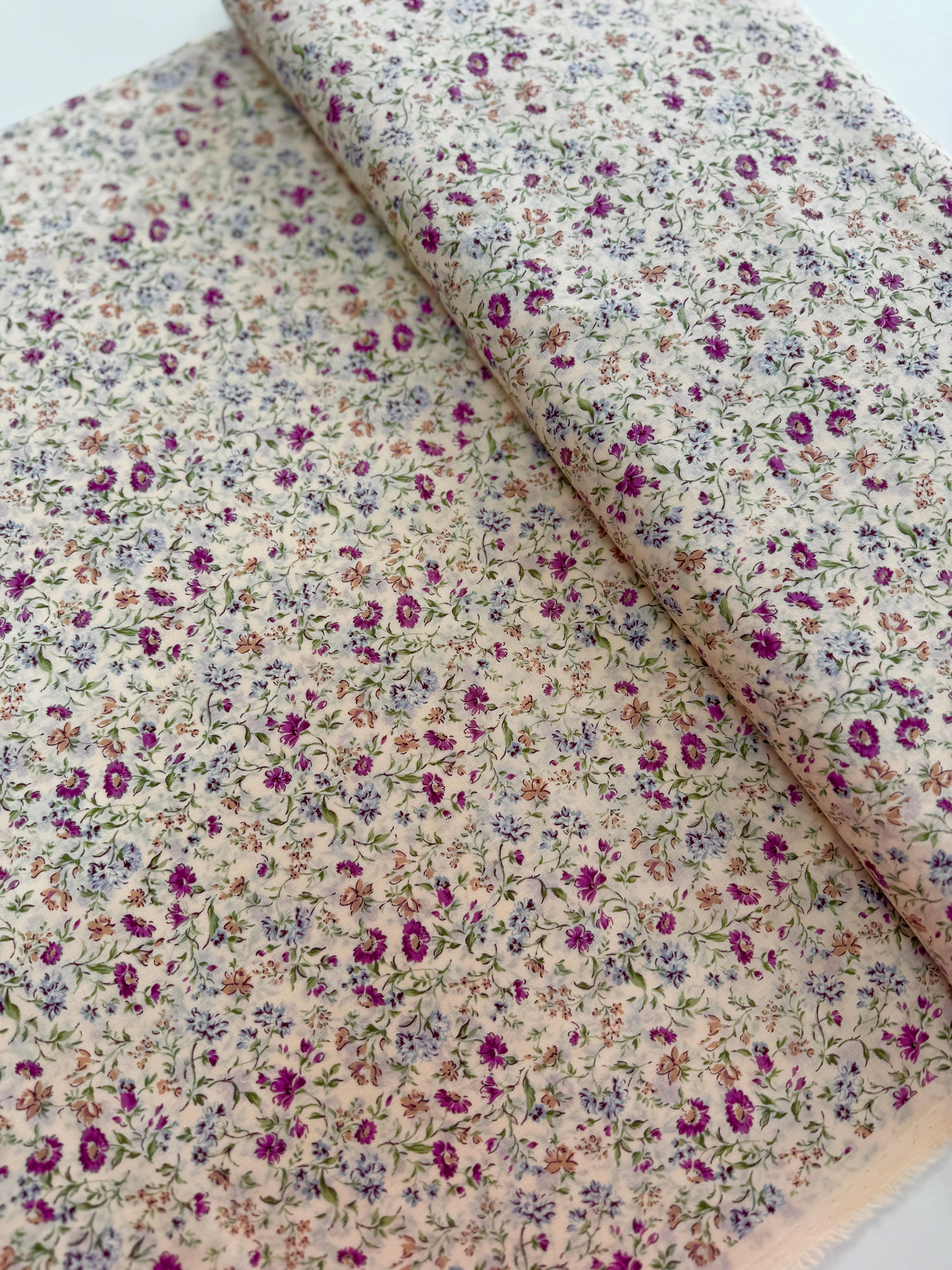 Sevenberry Petite Garden Lawn - Lavender Yardage