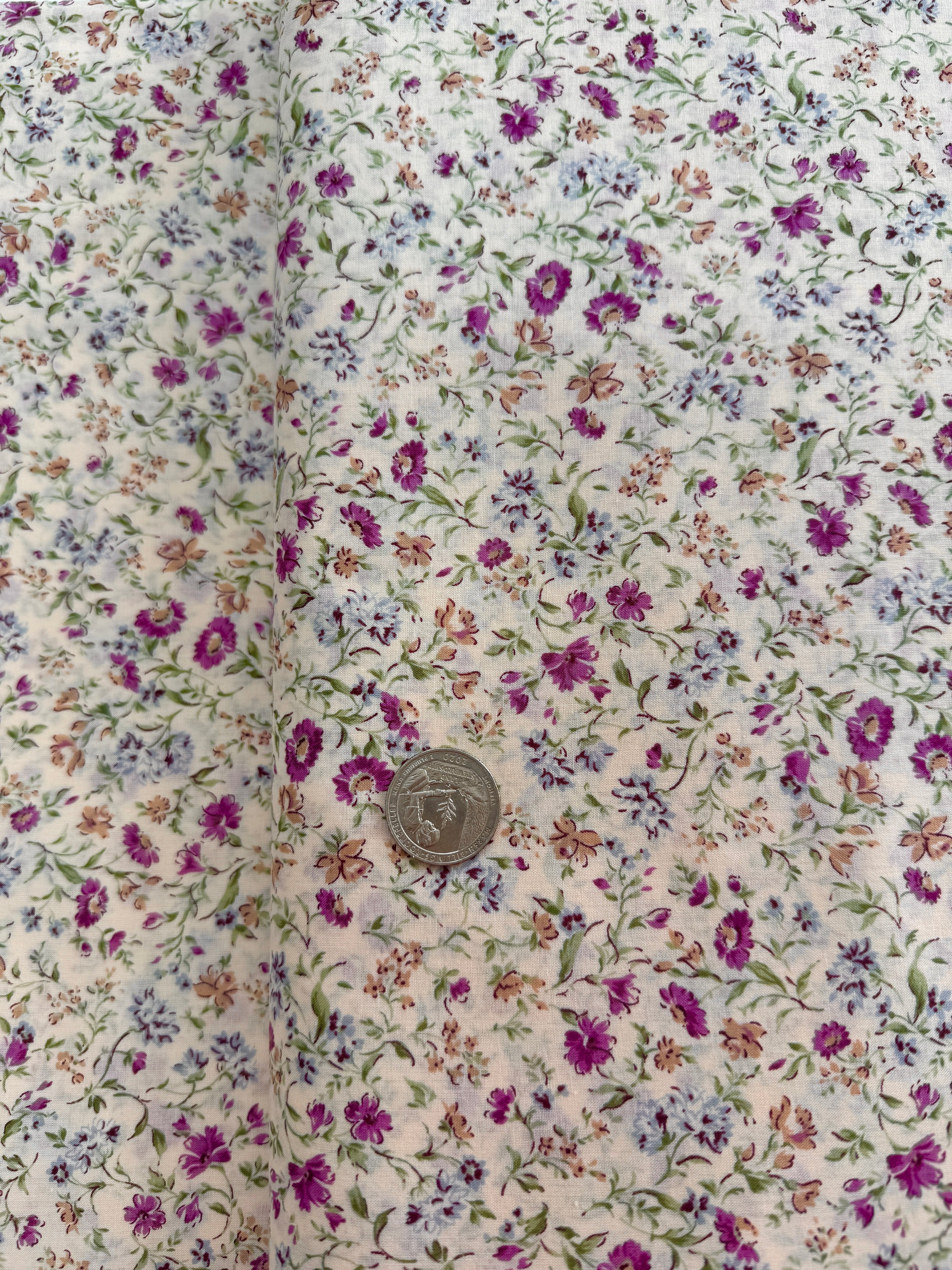Sevenberry Petite Garden Lawn - Lavender Yardage
