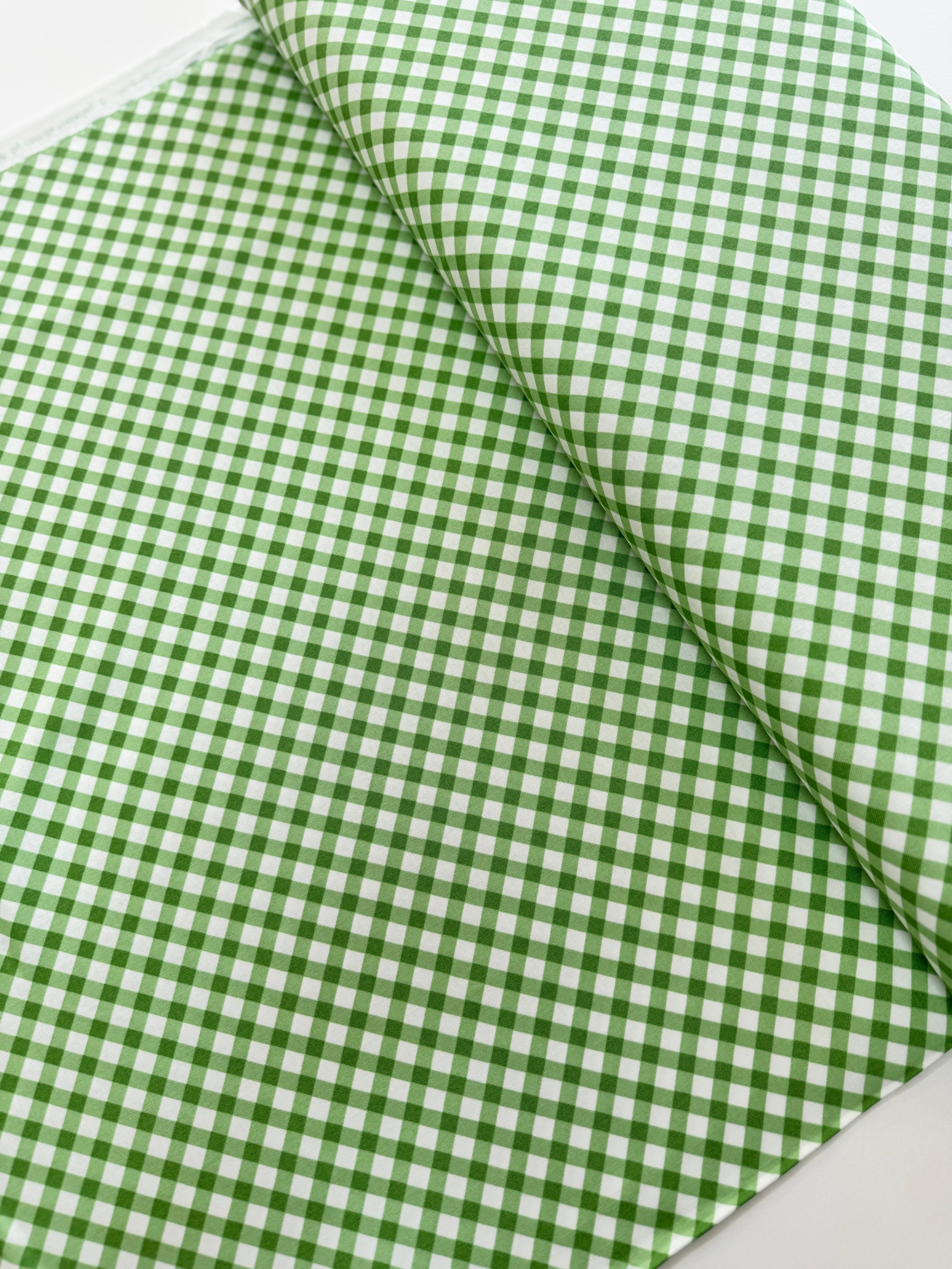 Summertime - Picnic Checks Green Yardage