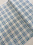 On Lake Time - Lakehouse Plaid Cloud White Yardage