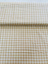 Isabella Wovens - Cream Plaid - Remnant