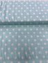 45" Dottie - Medium Dots Baby Blue Yardage
