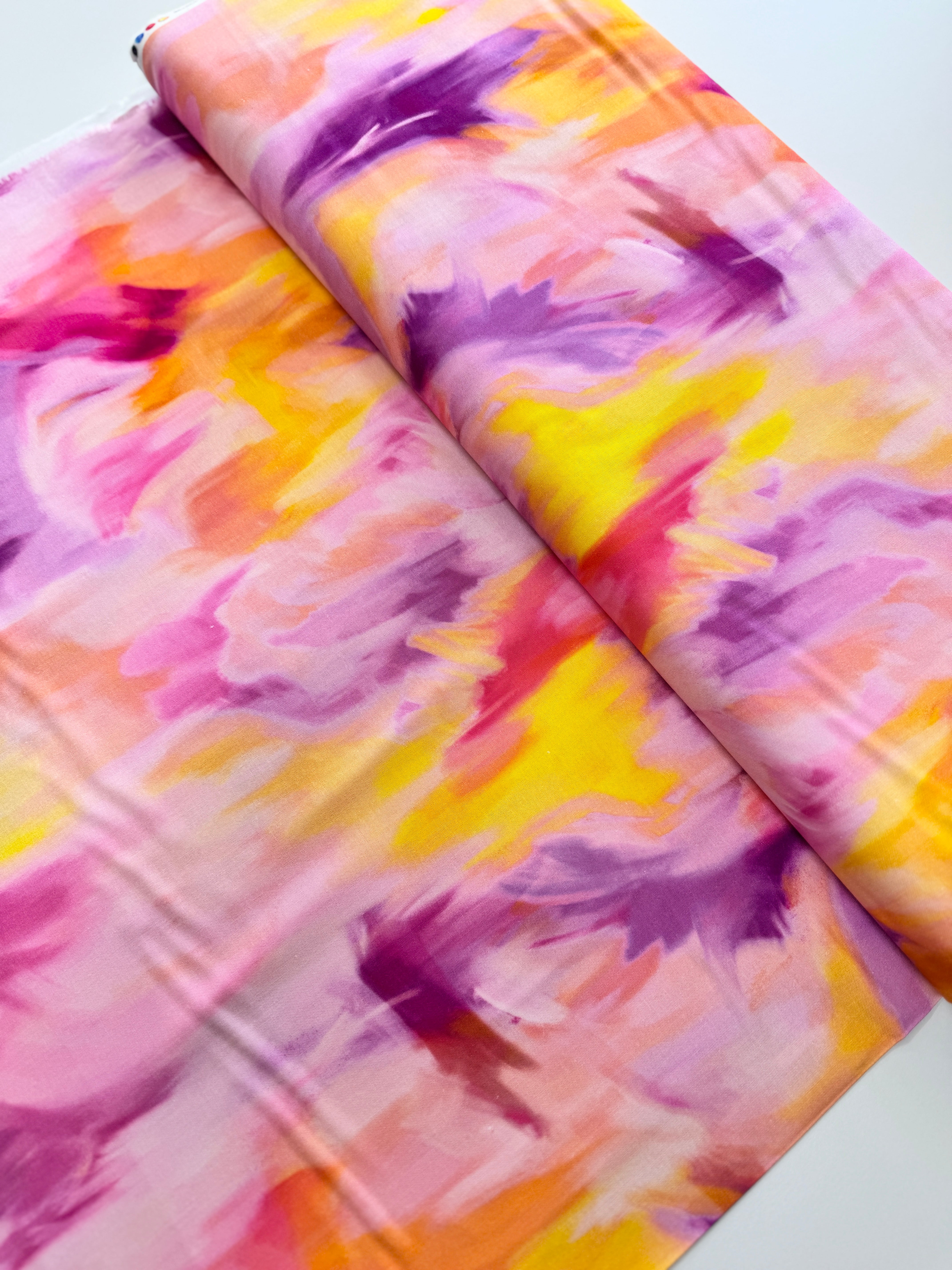 Gradients Auras - Aurora Blenders Watercolor Sunrise Yardage