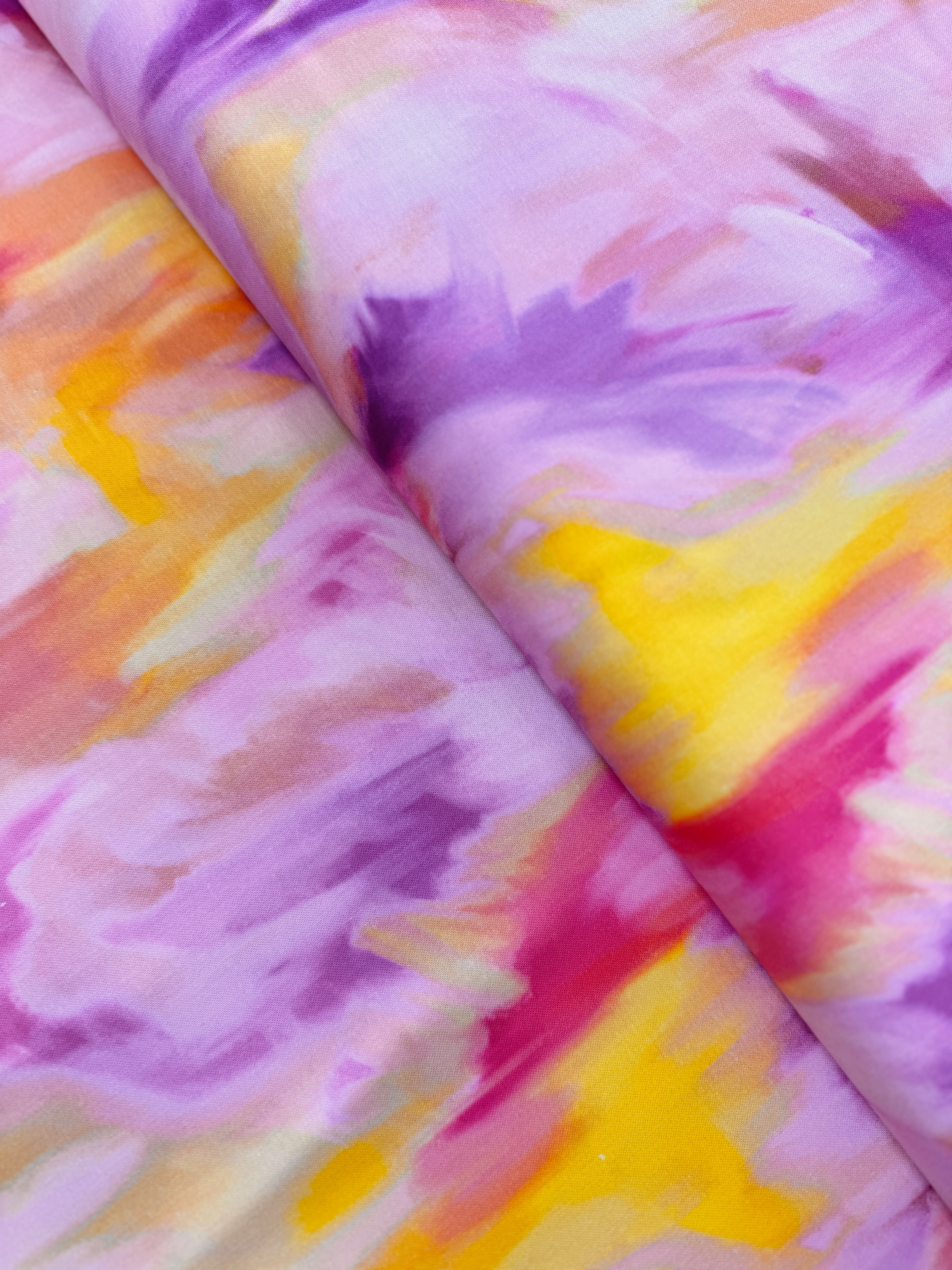 Gradients Auras - Aurora Blenders Watercolor Sunrise Yardage