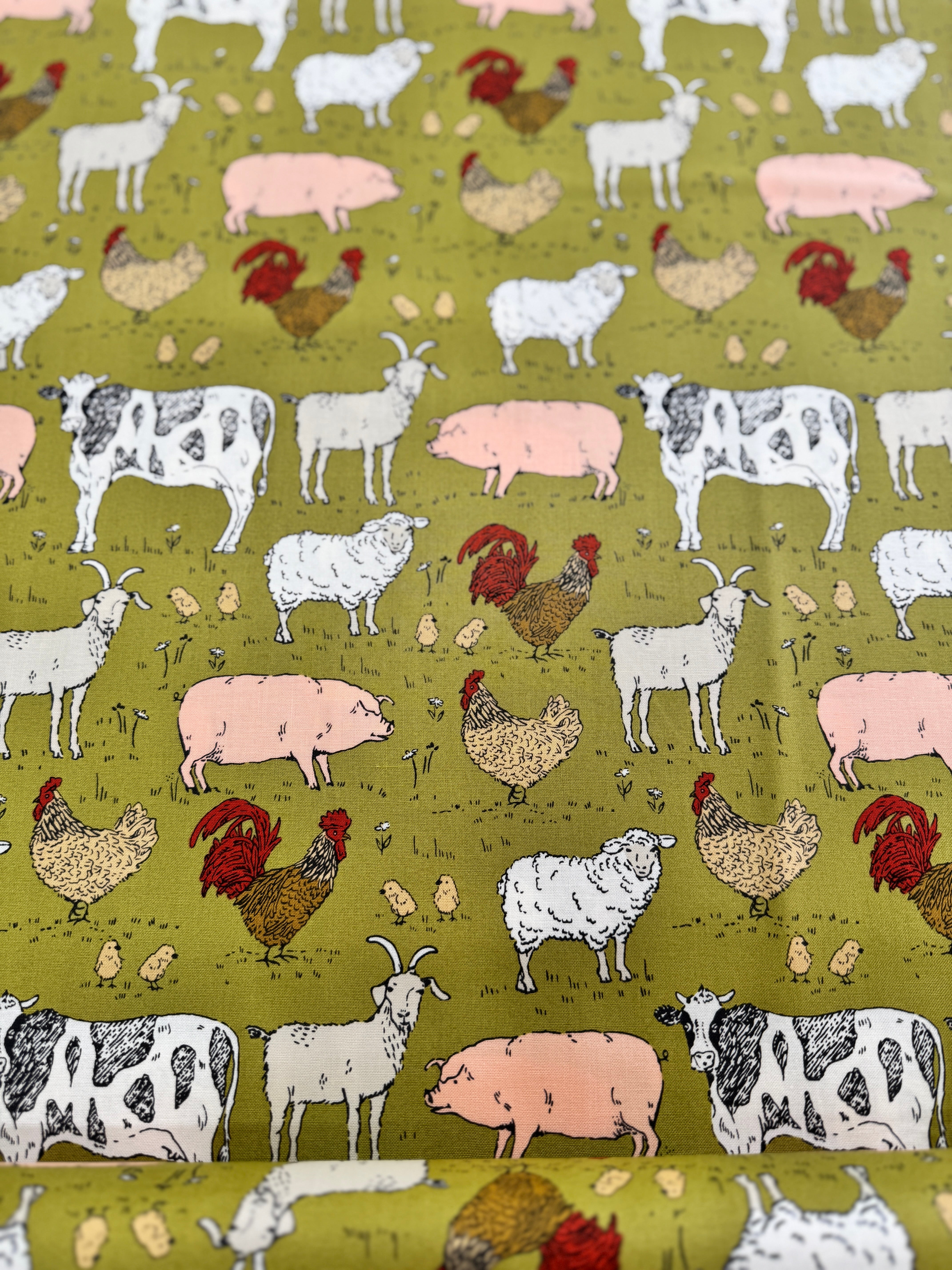 Farmstead - Animal Farm Meadow Yardage
