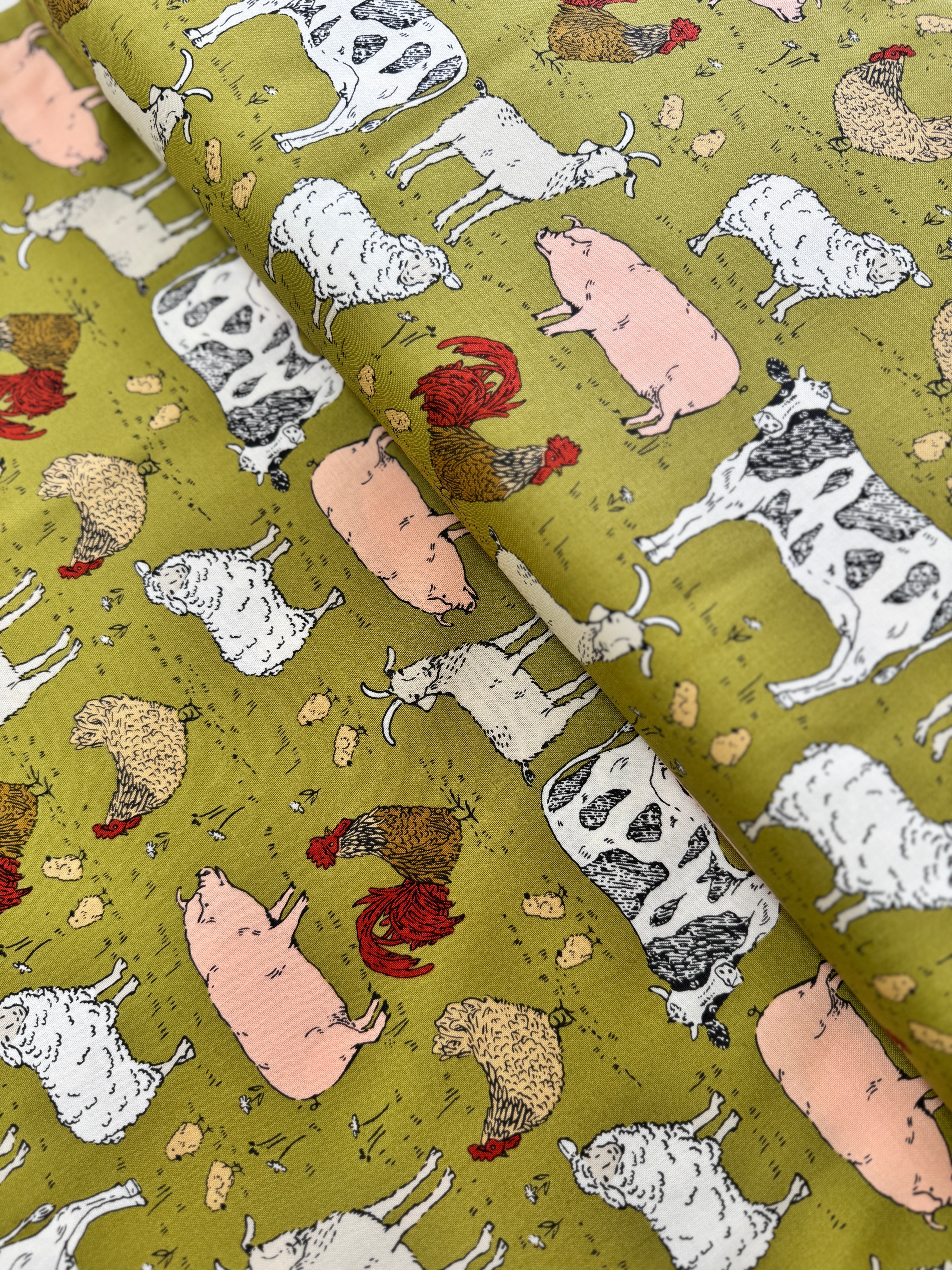 Farmstead - Animal Farm Meadow Yardage