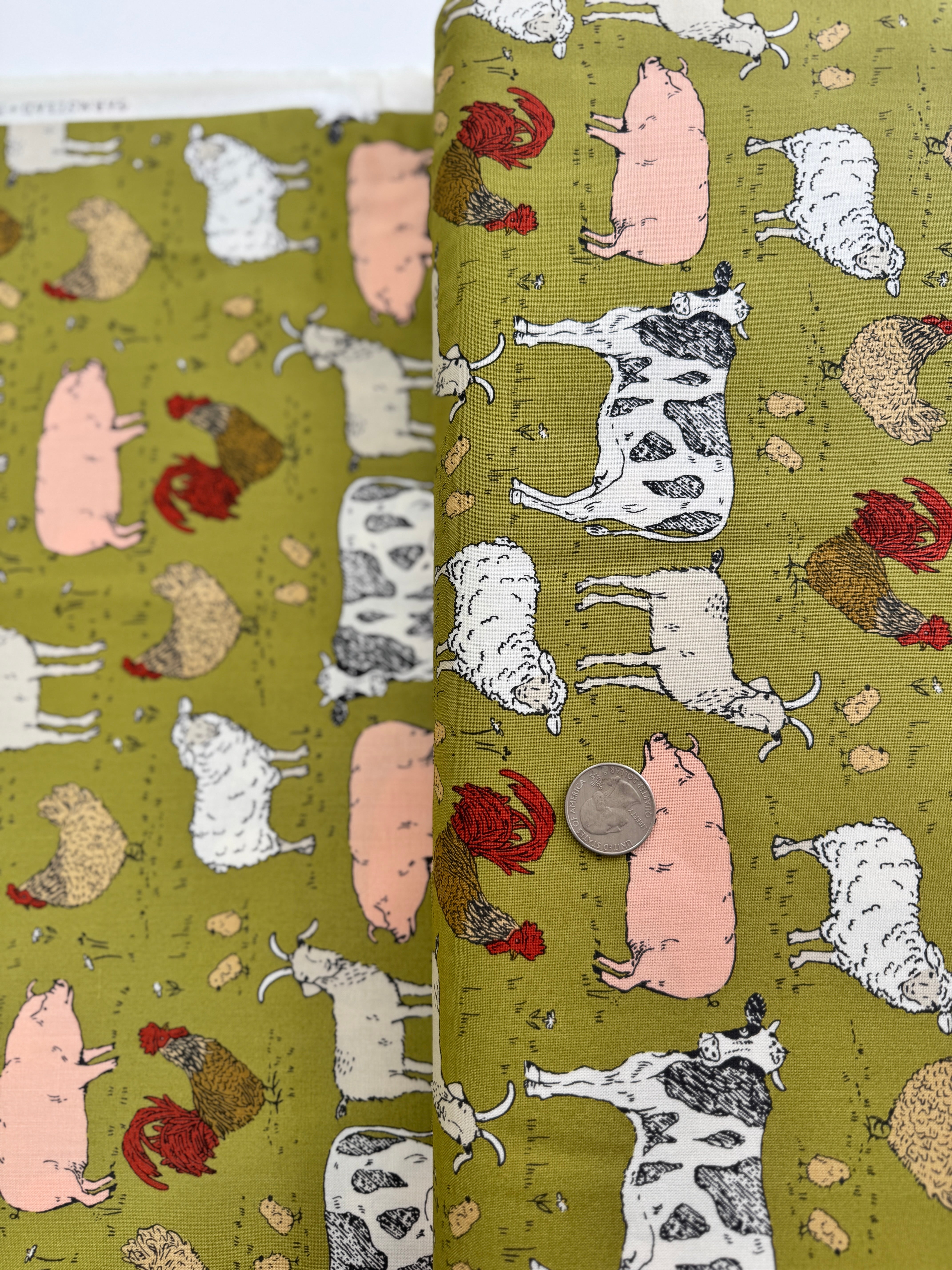 Farmstead - Animal Farm Meadow Yardage