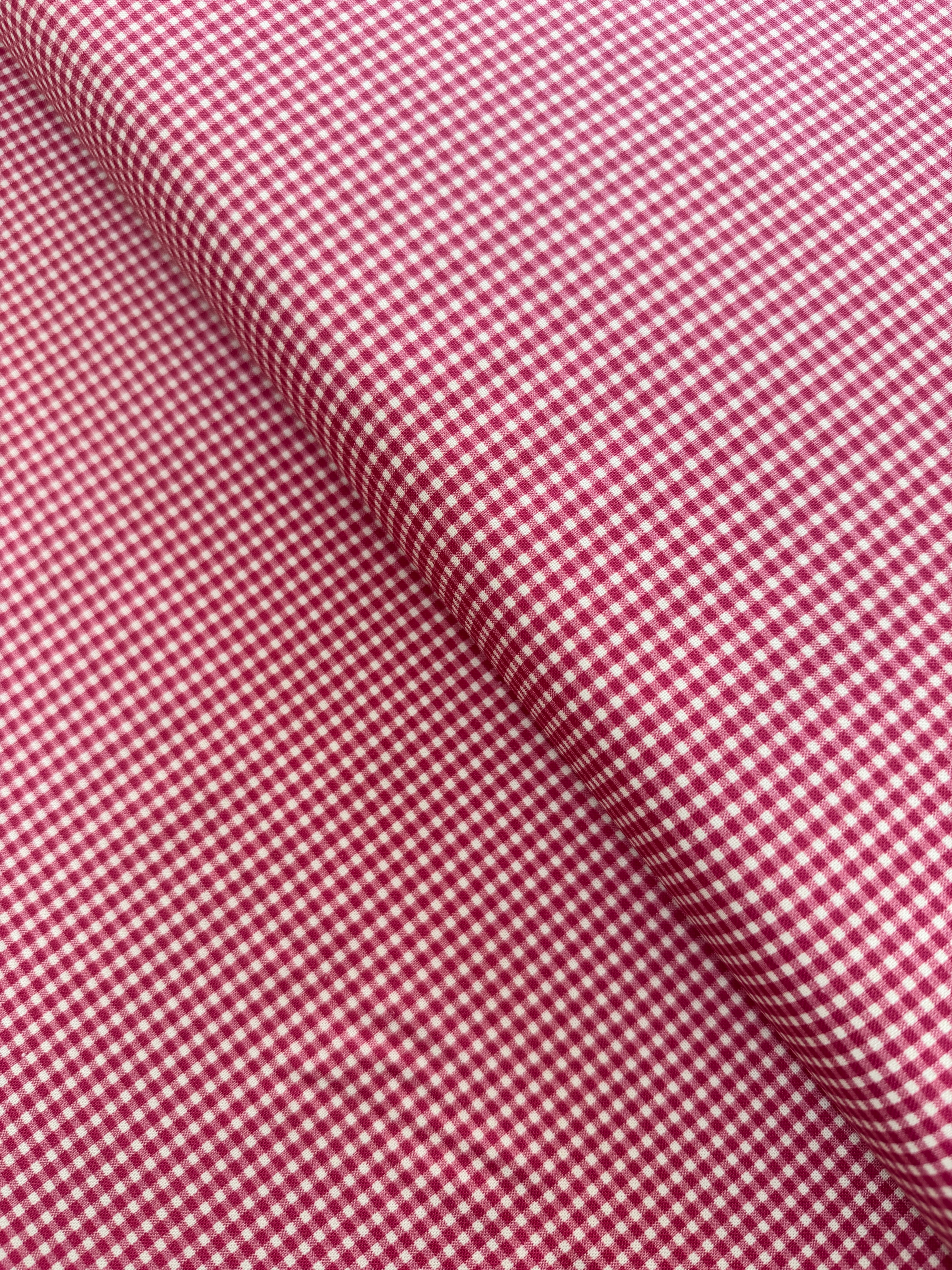 Goodnight Irene - Gingham Carnation Yardage