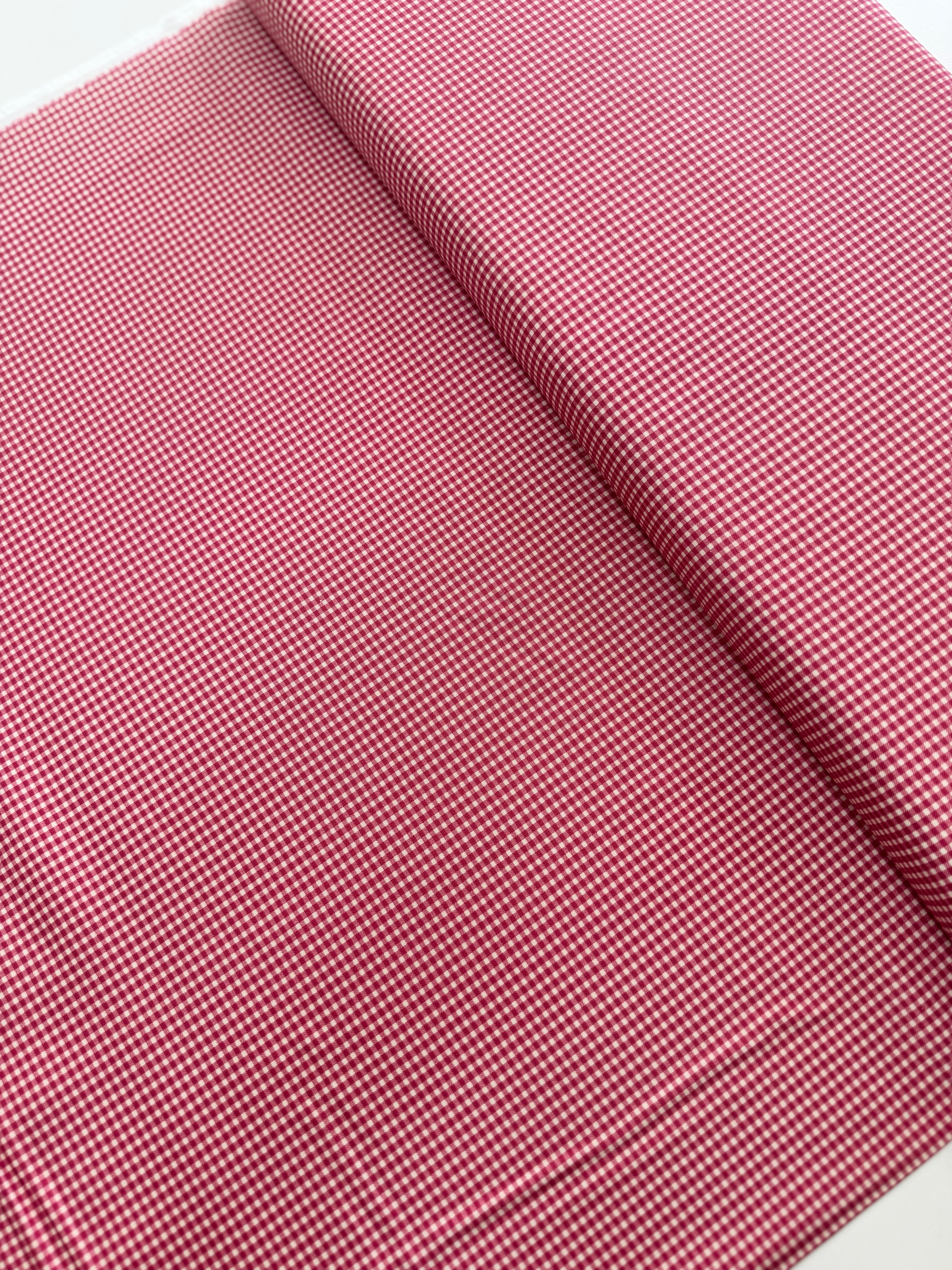 Goodnight Irene - Gingham Carnation Yardage