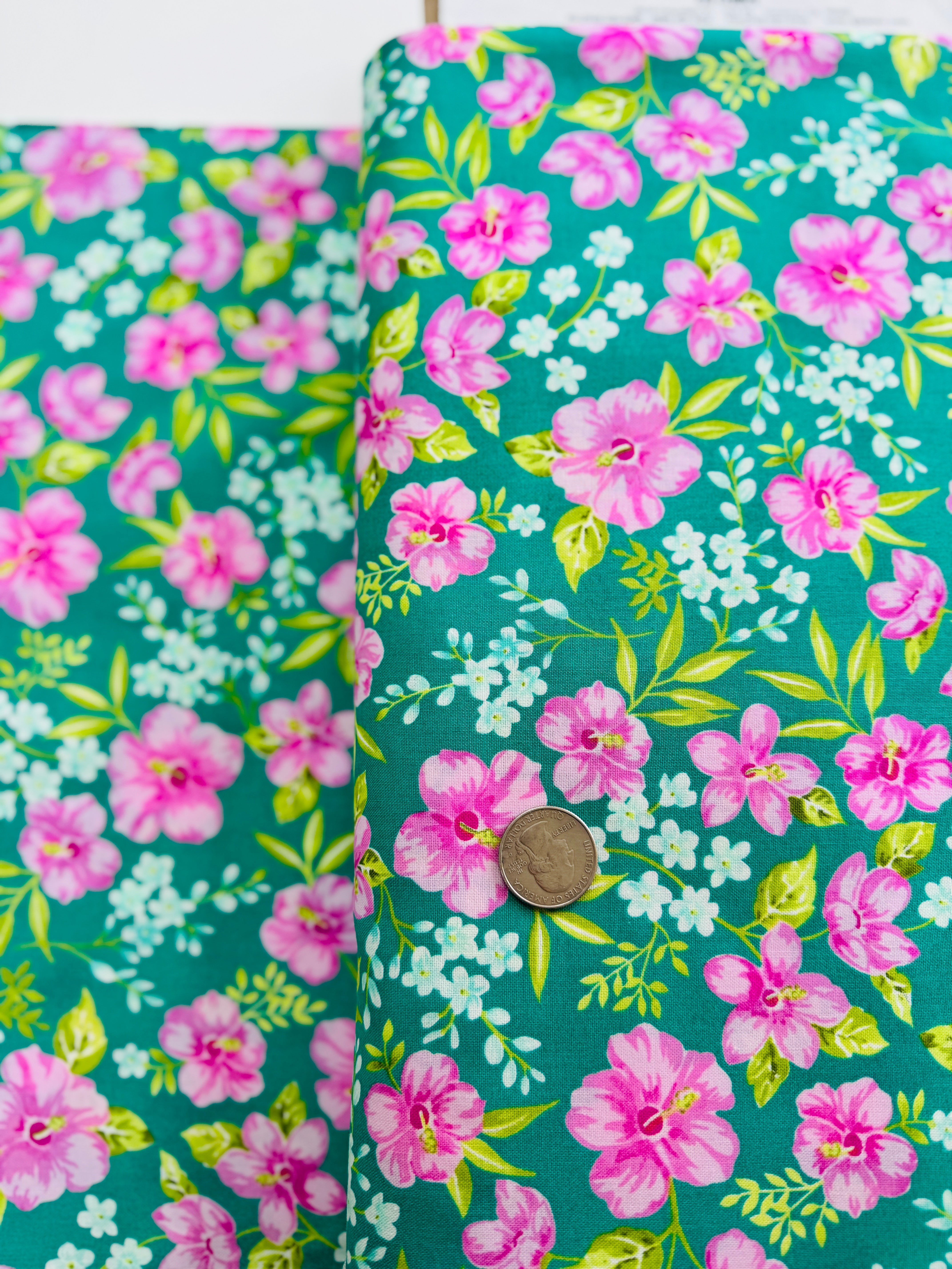 Beach Bash - Hibiscus Hula - Pool Side Yardage