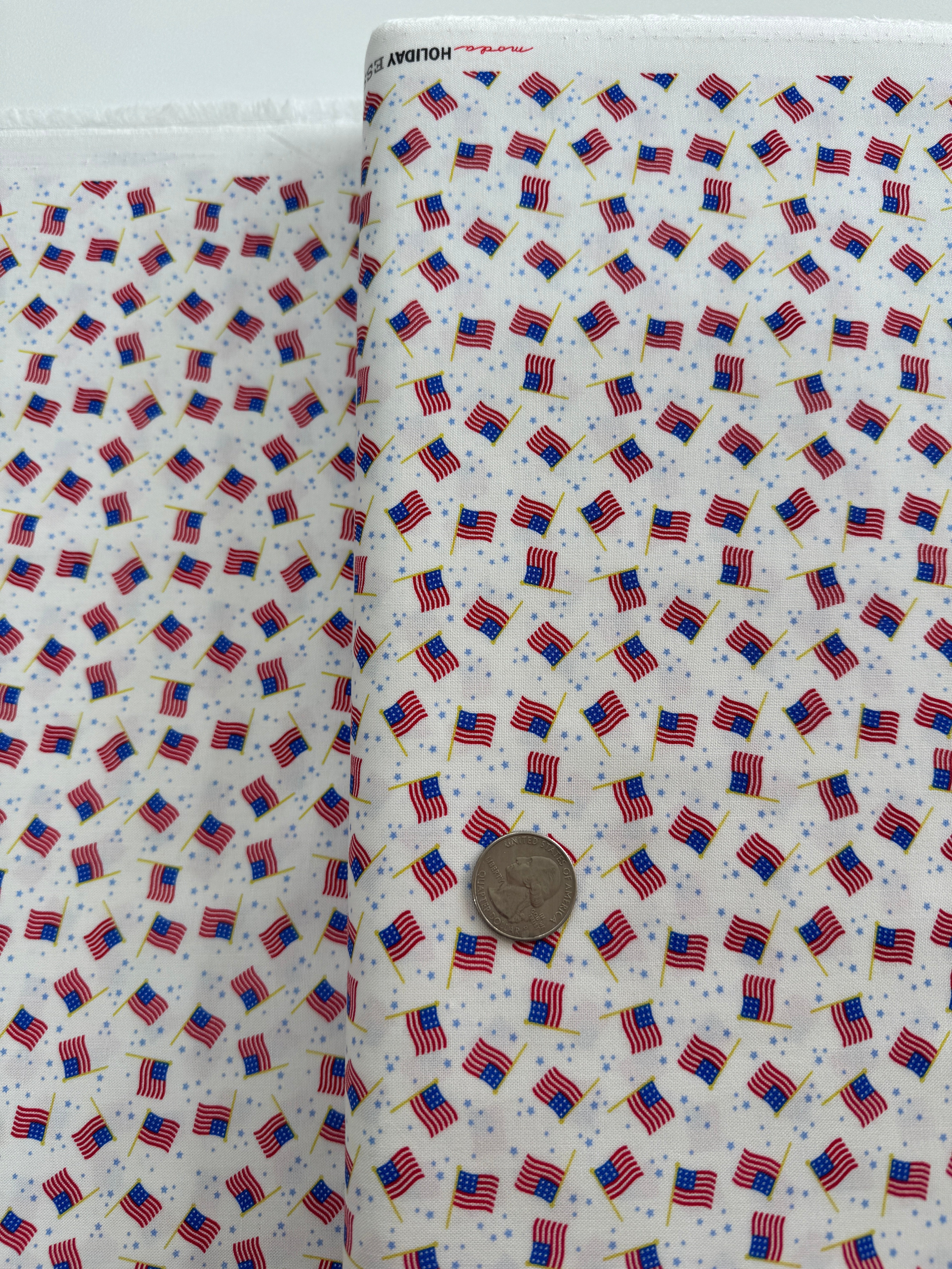 Holiday Essentials Americana - USA Flag White