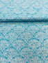 Mystic Moon - Ornate Sea Mist Metallic Yardage
