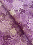 Shizuka - Packed Metallic Chrysanthemum Yardage