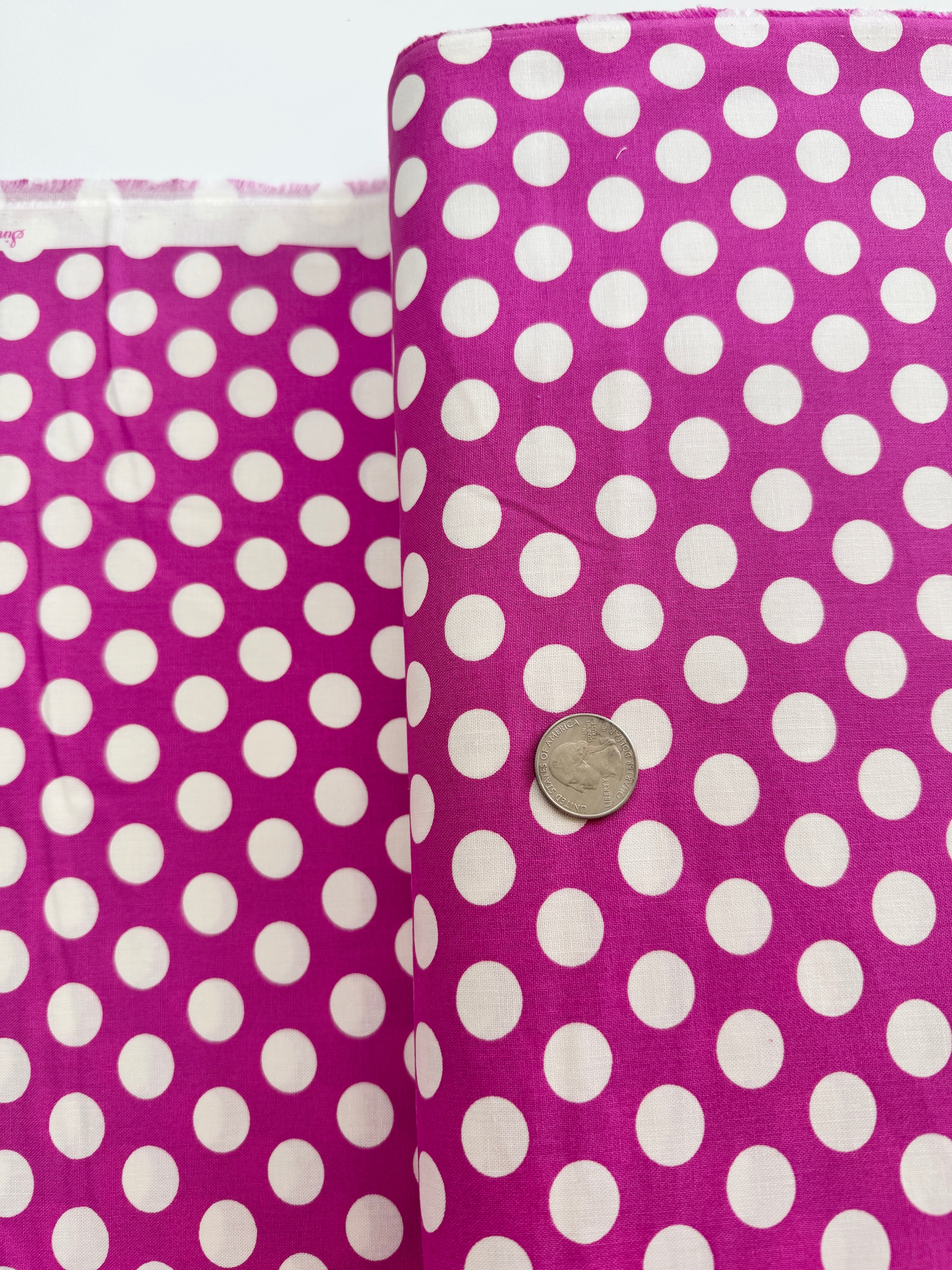 Sincerely Yours – Dots Petunia Yardage
