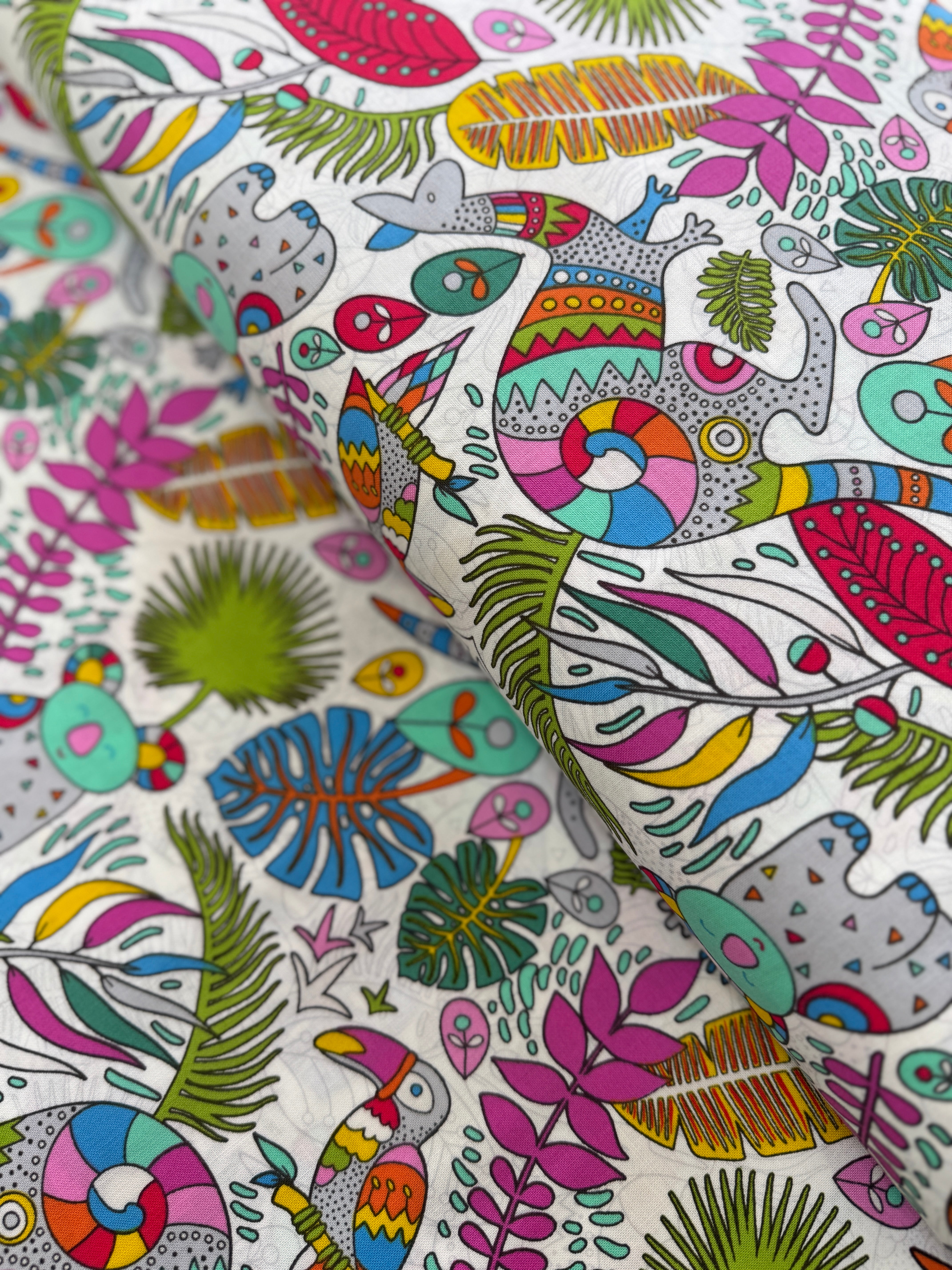 Rooville White Yardage