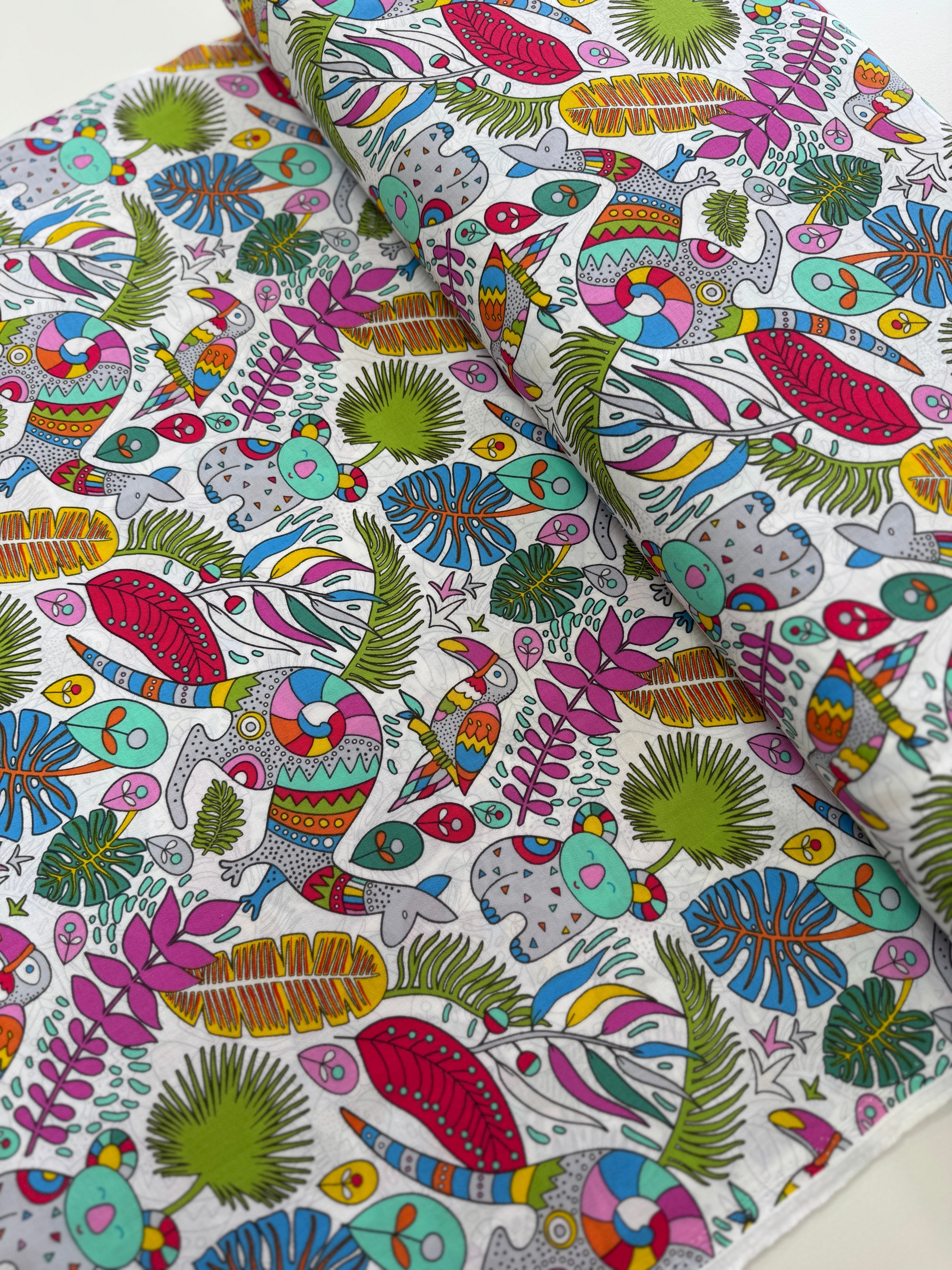 Rooville White Yardage