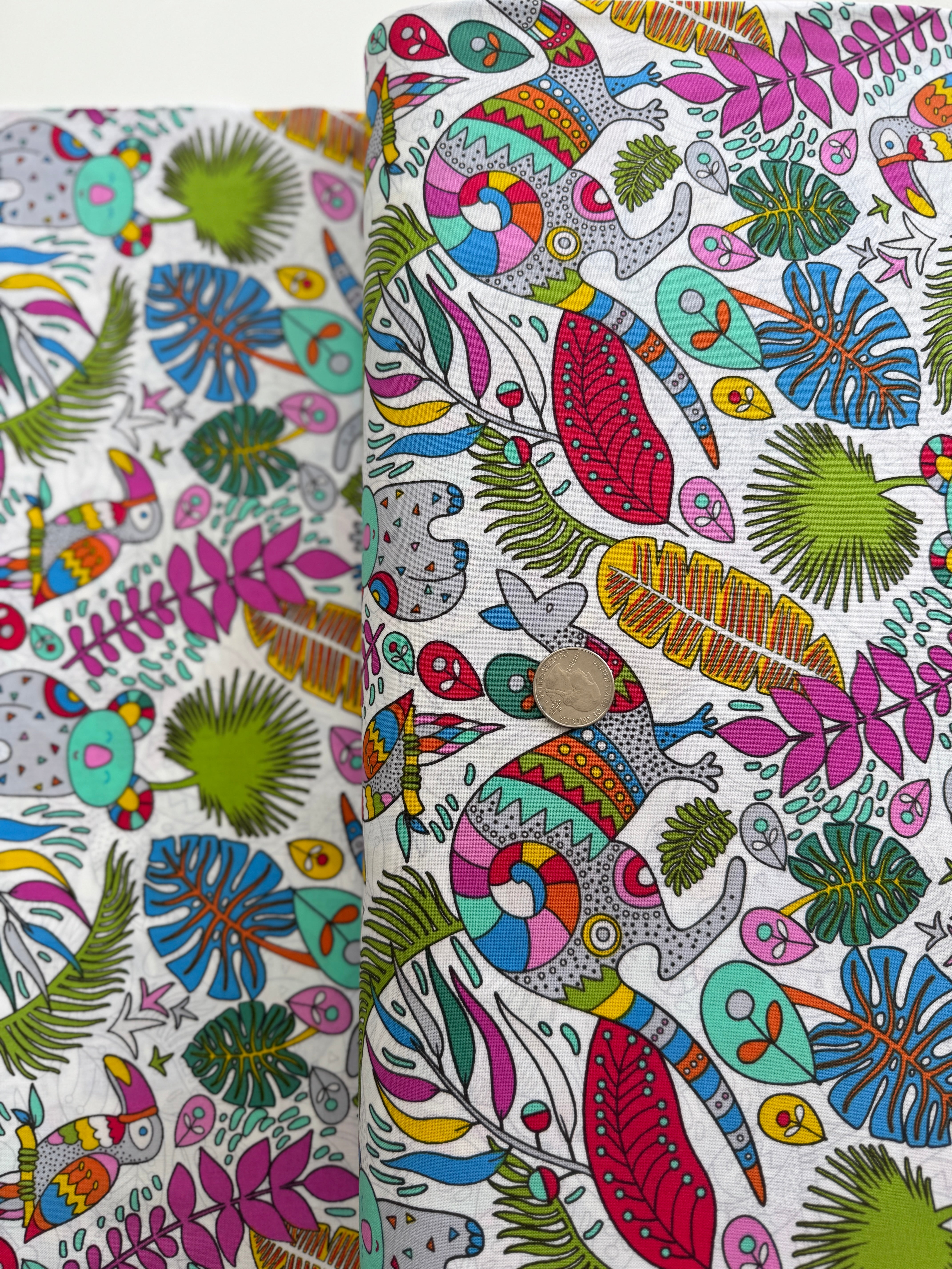 Rooville White Yardage