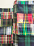 Yarn Dyed Nantucket Patchwork Holly - Madras Plaid Patchwork Yardage
