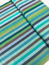 Broad Stripe Azure fabric by Philip Jacobs for Kaffe Fassett Woven Stripes – blue yarn-dyed cotton.