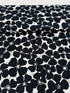 Sevenberry Canvas Prints - Florals Black/White fabric by Robert Kaufman, 100% cotton canvas with black floral outlines on white background.