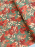 Fall Melody Flannel - Nature Leaf Olive Fabric
