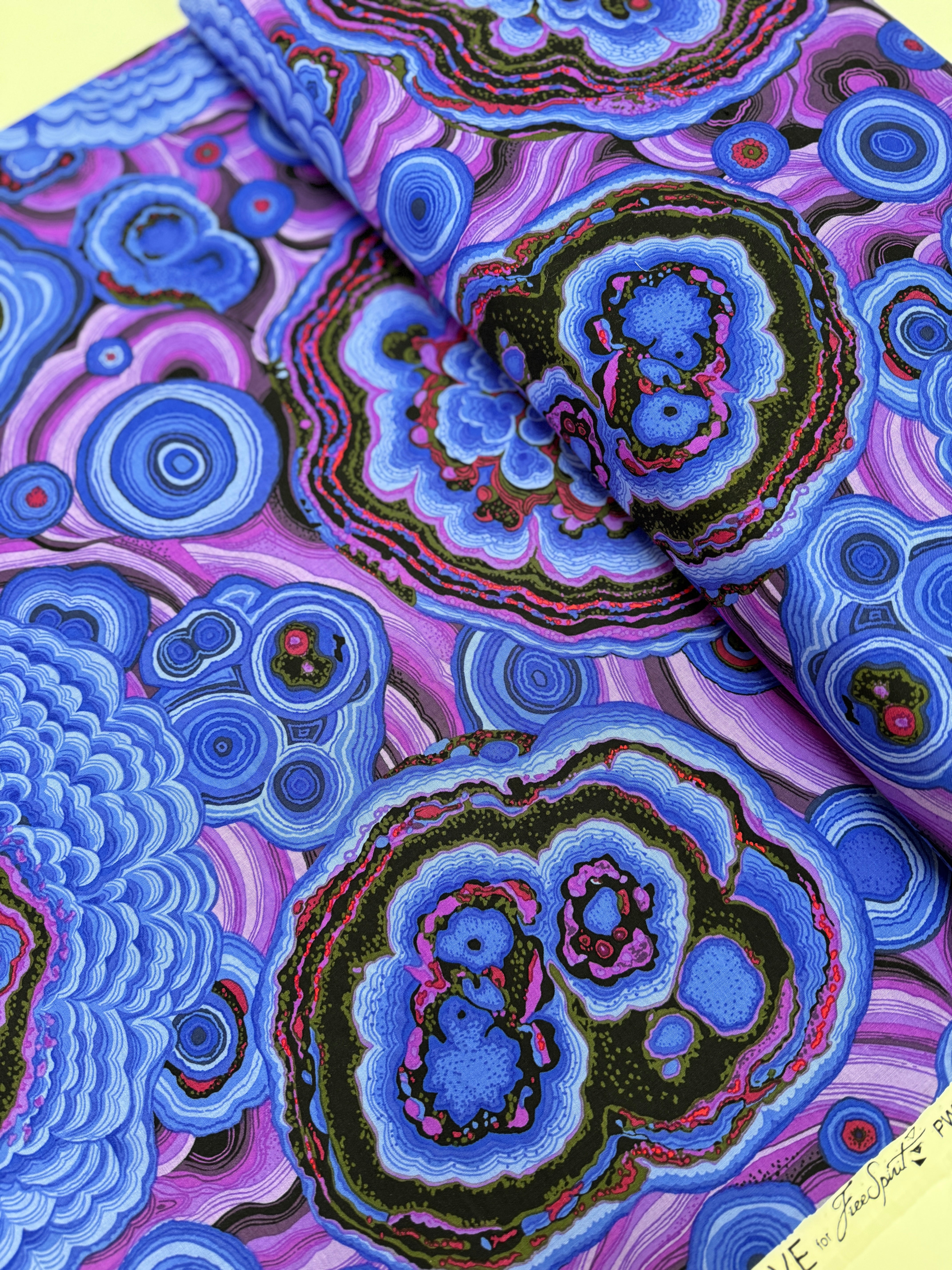 Agate Blue fabric – Philip Jacobs for Kaffe Fassett Collective