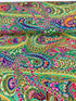 Kaffe Fassett Collective Paisley Jungle Green Fabric GP60.GREEN – vibrant multicolored paisley motifs on a rich green background.