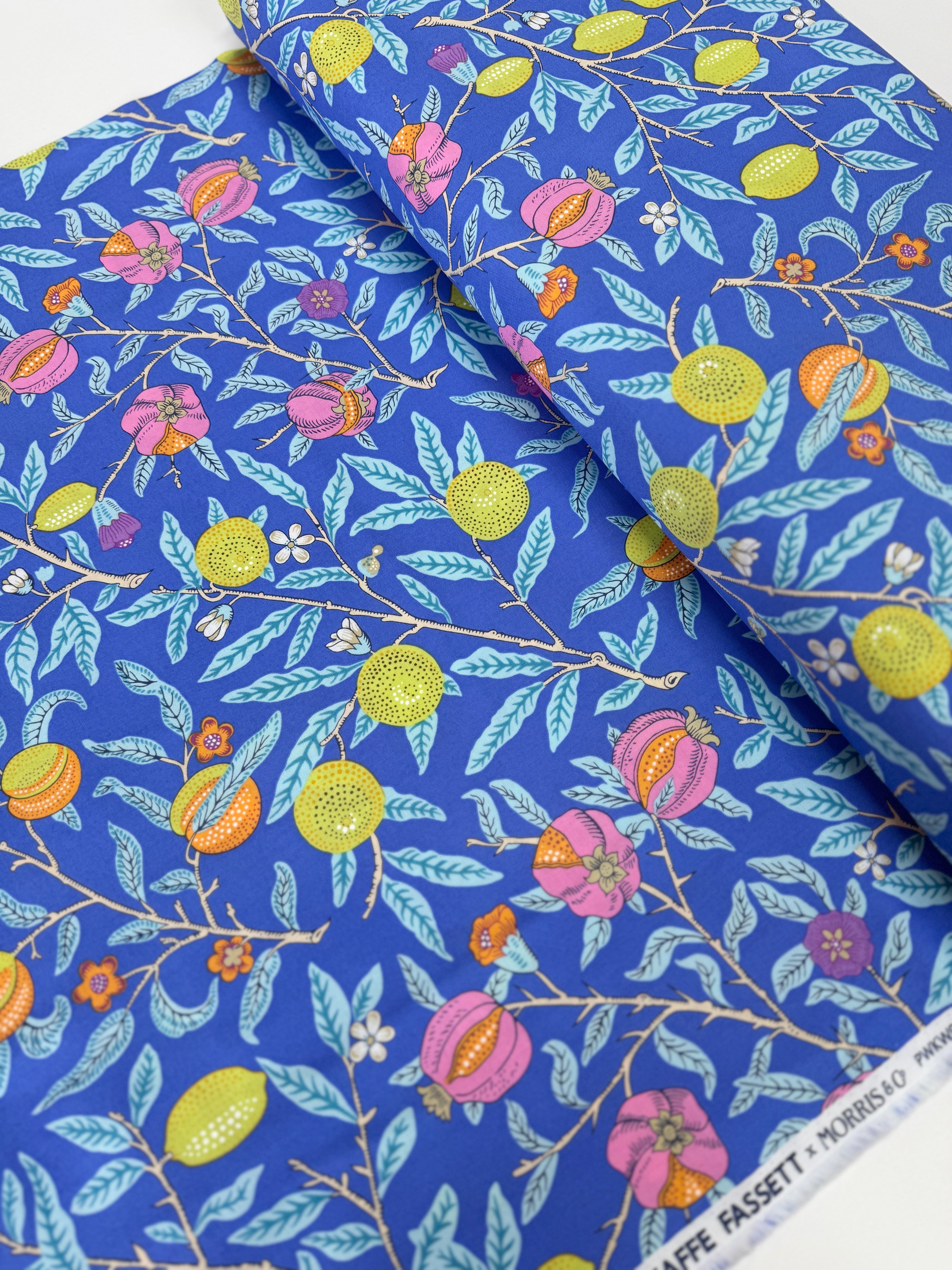 Fruit - Cobalt Yardage