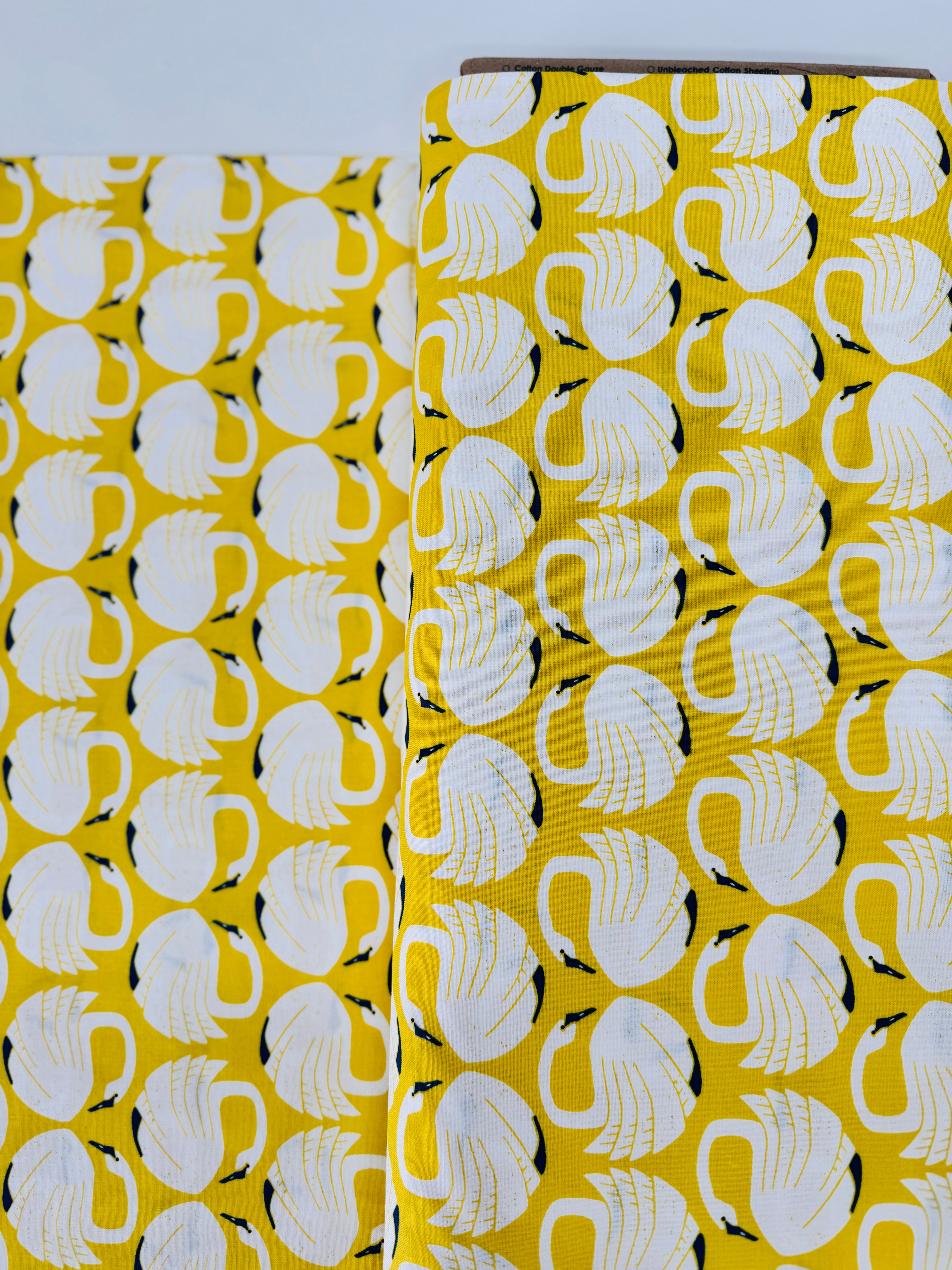 On a Spring Day - Loving Swans - Sundance Yardage