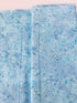 Malam Batiks V - Dahlia - Sky Blue Batik - Remnant