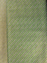 Holiday Charms - Stripe Green Gold - Remnant