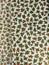 Holiday Charms - Holly Ivory Gold Metallic Yardage